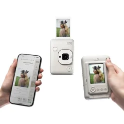 Euro Shop Fujifilm Instax Mini LiPlay fototoestel - Misty White