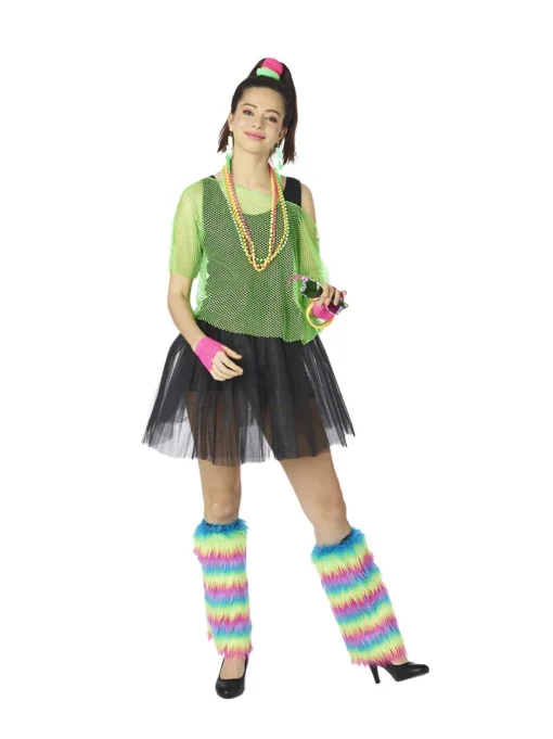 Partyline Furry rainbow Beenwarmers