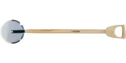 De Pypere Gazonafboorder wiel met D-steel