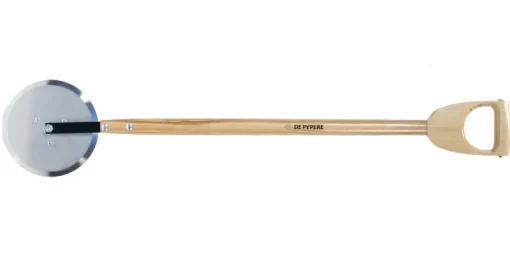 De Pypere Gazonafboorder wiel met D-steel