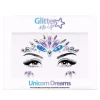 Partyline Gezicht Juwelen Steentjes Unicorn Dreams - Meerkleurig