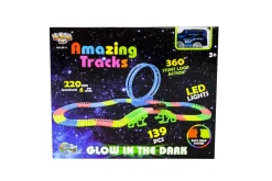 DDD Toys Glow in the dark autobaan 139 stuks