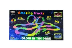 DDD Toys Glow in the dark autobaan 365 stuks