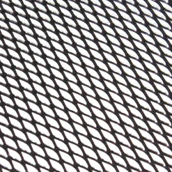 Carpoint Grill gaas aluminium zwart 30 x 90 cm