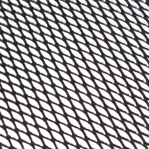 Carpoint Grill gaas aluminium zwart 30 x 90 cm