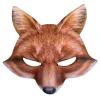 Euro Shop Halfmasker Vos
