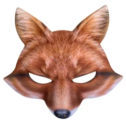 Euro Shop Halfmasker Vos