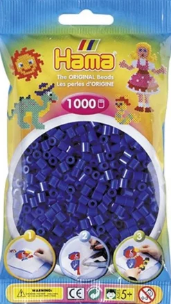 Hama beads Hama 1000st strijkparels blauw