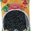 Hama beads Hama 1000st strijkparels donkergrijs