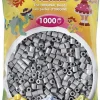 Hama beads Hama 1000st strijkparels grijs