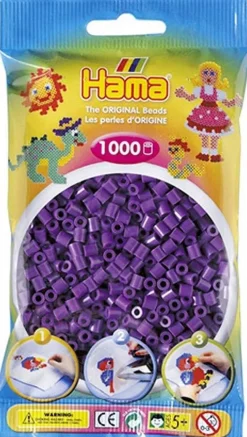 Hama beads Hama 1000st strijkparels paars