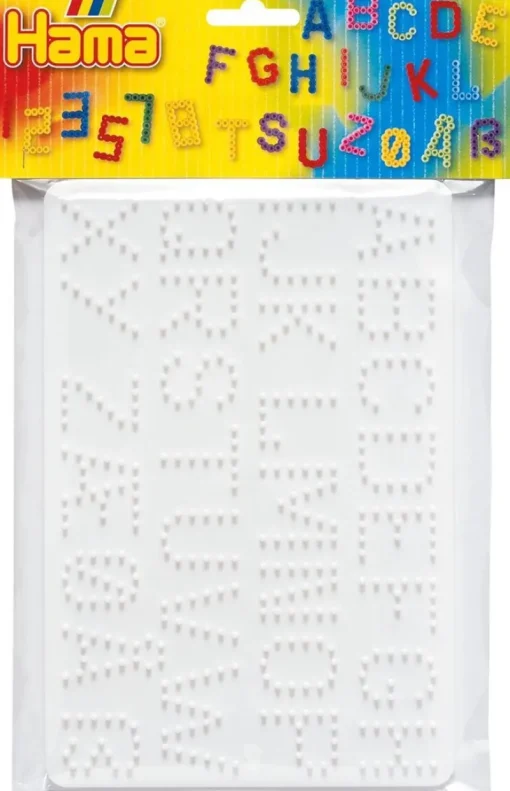 Hama beads Hama strijkparelbordjes letters en cijfers