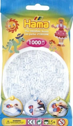 Hama beads Hama strijkparels 1000 st doorzichtig