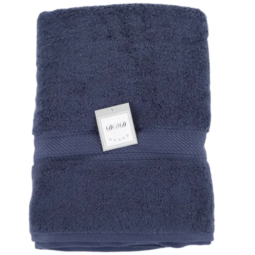 DDD Handdoek dark blue 70x140 cm