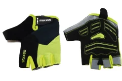 Maxxus Handschoenen groen/zwart Gel - L