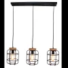 Brilliant Hanglamp balk Gwen 3x E27