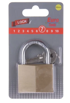 Euro Cycle Hangslot 50 mm + 2 sleutels