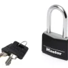 Masterlock Hangslot 40 mm diameter 6 mm 4 pins zwart
