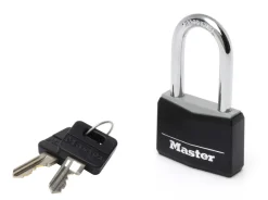 Masterlock Hangslot 40 mm diameter 6 mm 4 pins zwart