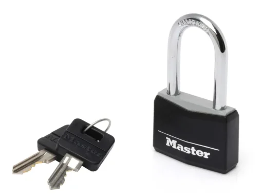 Masterlock Hangslot 40 mm diameter 6 mm 4 pins zwart