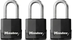 Masterlock Hangslot 48 mm diameter 7 mm 4 sleutels