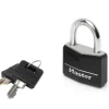Masterlock Hangslot 40 mm diameter 6 mm 4 pins zwart