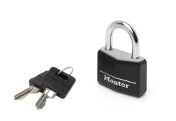Masterlock Hangslot 40 mm diameter 6 mm 4 pins zwart