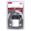 Euro Shop Hangslot 40 mm grijs + 2 sleutels