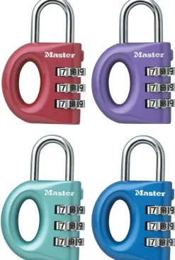 Masterlock Hangslot 32 mm met 3 cijfercode