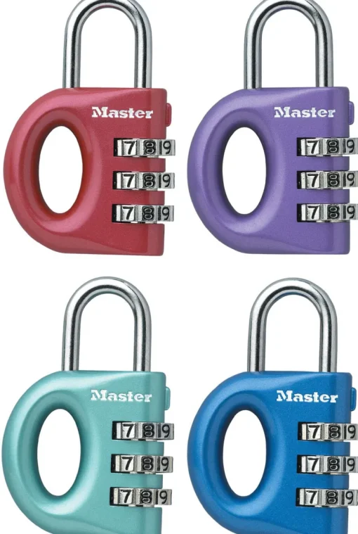 Masterlock Hangslot 32 mm met 3 cijfercode
