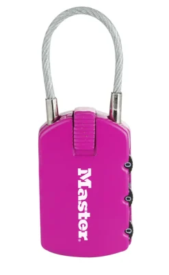 Masterlock Hangslot 2 x 30 mm adreslabel