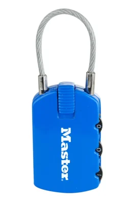 Masterlock Hangslot 2 x 30 mm adreslabel