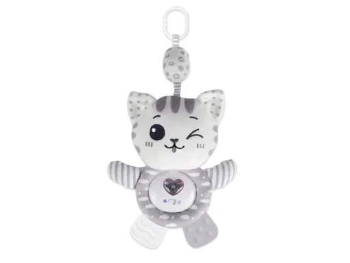 DDD Hangspeeltje kat met licht en geluid
