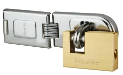 Masterlock Hasp met rechthoekig hangslot 60 mm