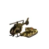 DDD Toys Helicopter en tank