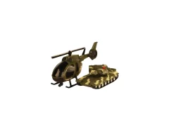 DDD Toys Helicopter en tank