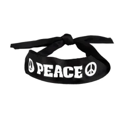 Euro Shop Hippie Set Peace Deluxe - bril + hoofdband + ketting