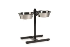 Beeztees Hondenstandaard voor 2 eetbakken 25 cm