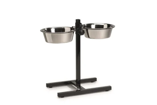 Beeztees Hondenstandaard voor 2 eetbakken 25 cm