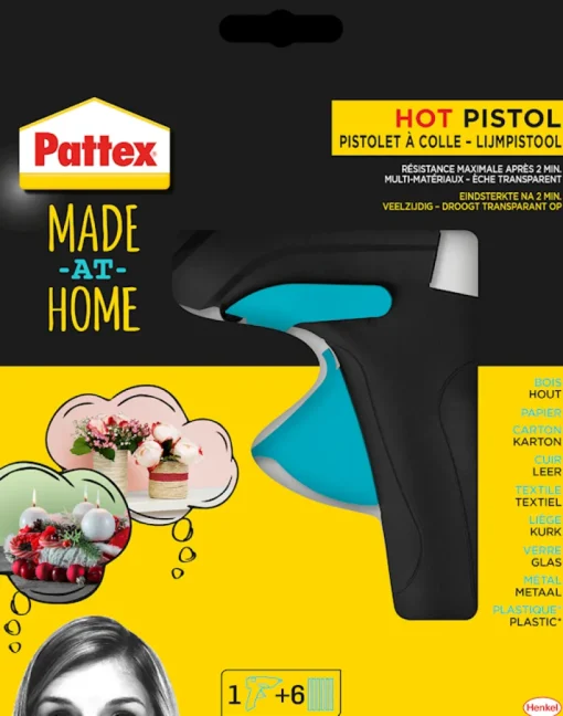 Pattex Hot lijmpistool met 6 sticks