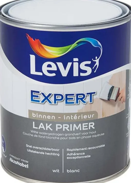 Levis Hout primer wit 750 ml