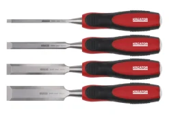 Kreator Houtbeitelset tpr 4-delig