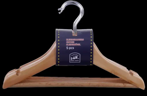 DDD Houten kleerhangers kids 5 stuks