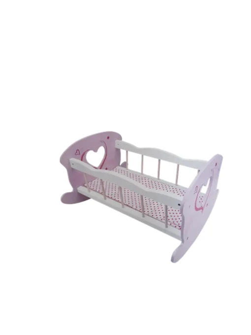 DDD Toys Houten poppenwiegje