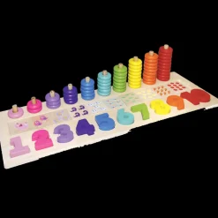 DDD Toys Houten stapel- en telset