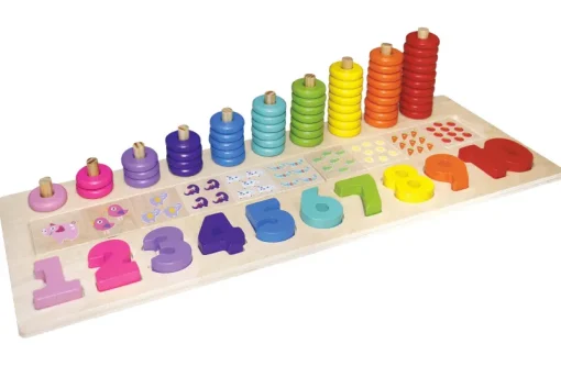 DDD Toys Houten stapel- en telset