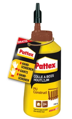 Pattex Houtlijm PU construct 750 g