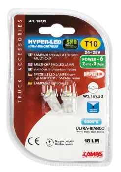 Euro Shop HYPER-LED T10 2 SMD