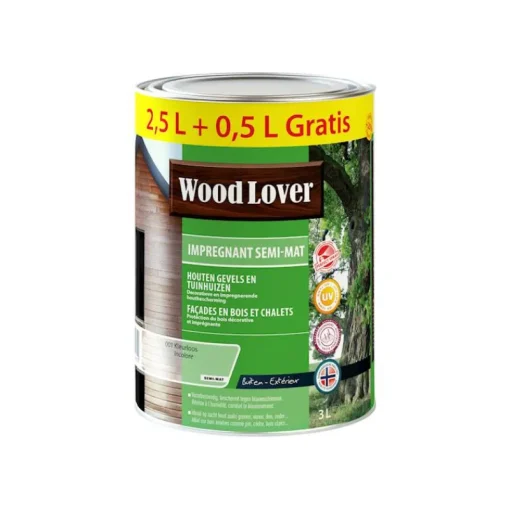 Wood Lover Impregnant semi - mat kleurloos promo 3 L