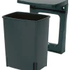 Brabantia Inbouwemmer 10 L zwart